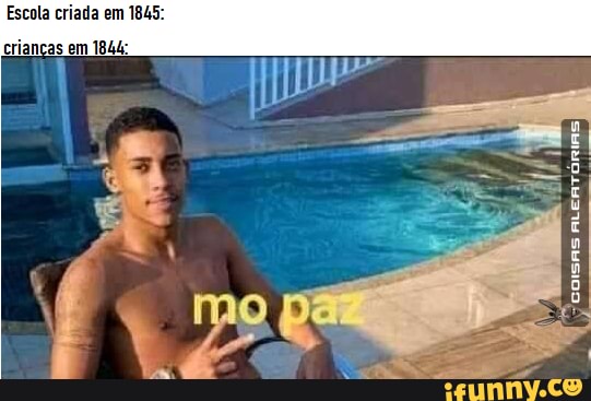 Escola criada em 1845:
crianças em 1844: