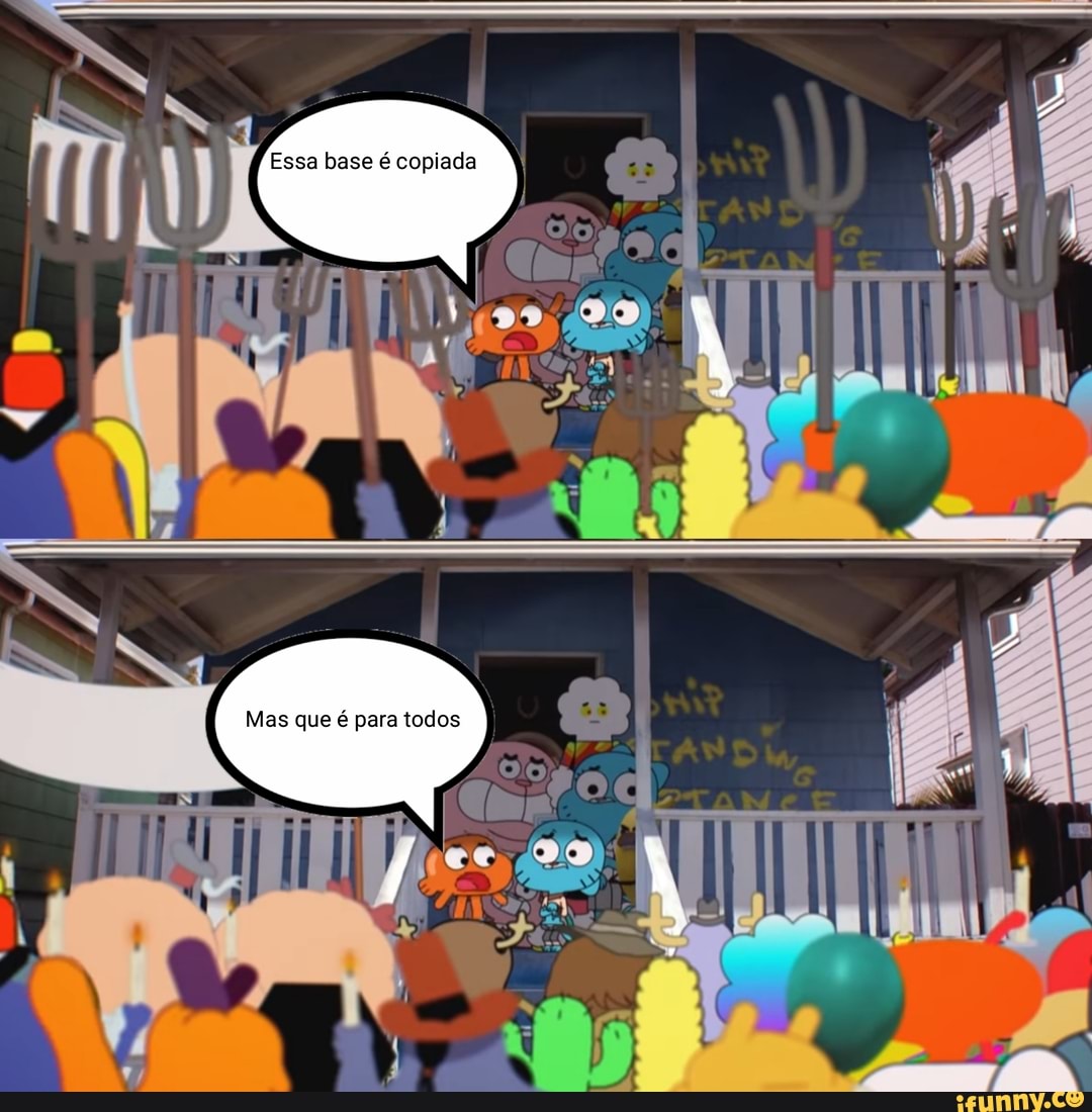 Essa base é copiada
Mas que é para todos
No
