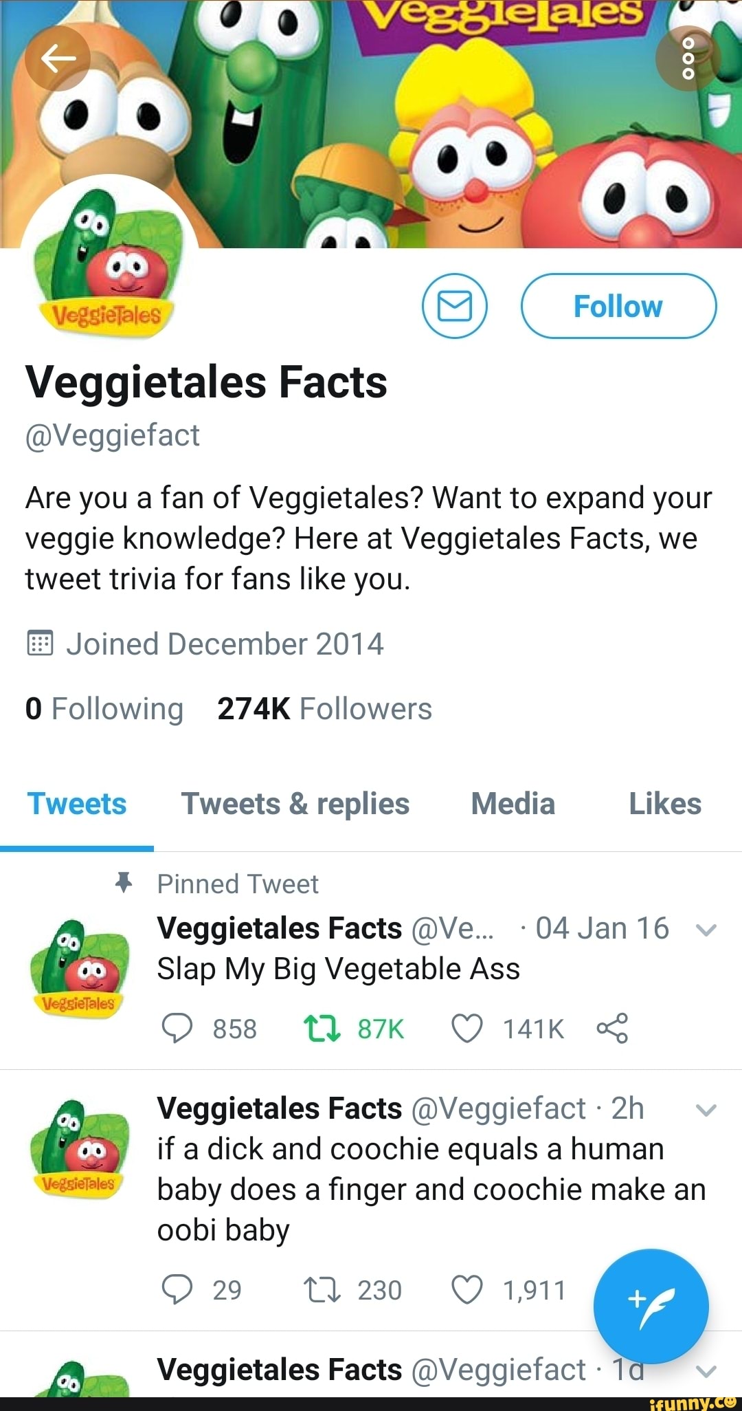 VeggieTales Facts