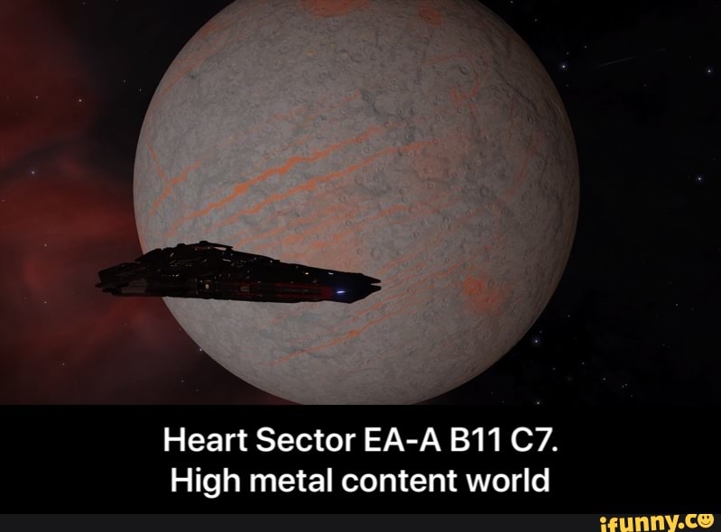 Heart Sector EA-A High metal content world - Heart Sector EA-A B11 C7. High metal content world