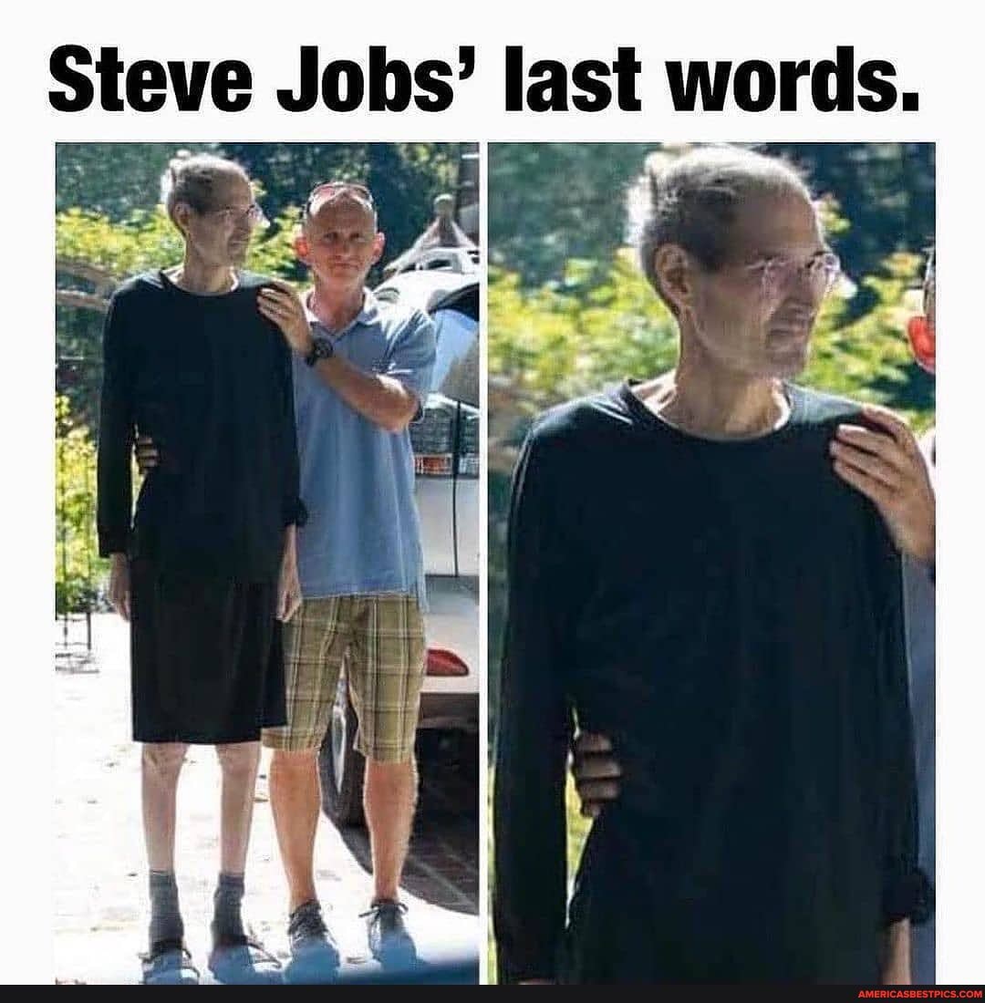 Steve Jobs' Last Words   America's Best Pics And Videos