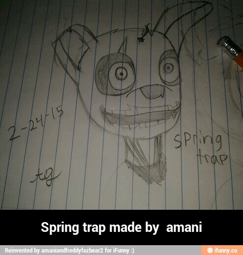 Spring trap made by amani - Spring trap made by amani