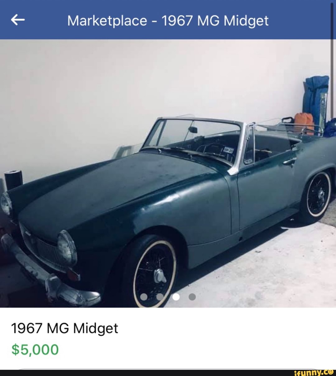 € Marketplace 1967 MG Midget
1967 MG Midget