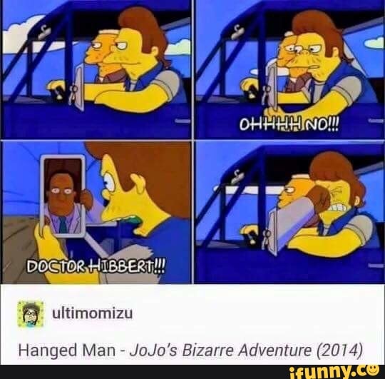 A ultimomizu
Hanged Man JoJo's Bizarre Adventure (2014)