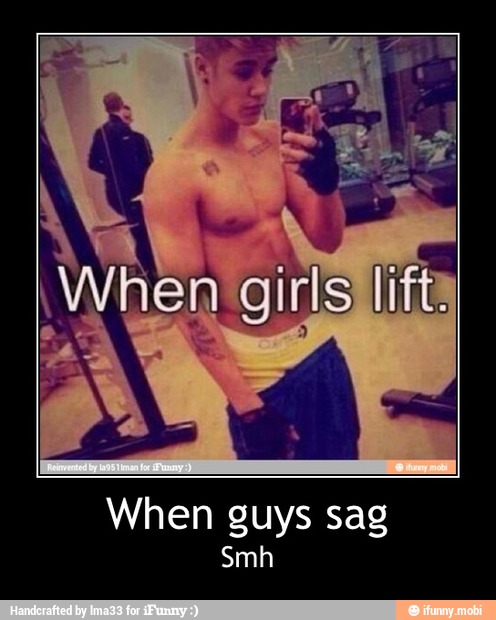 When guys sag - When guys sag
Smh