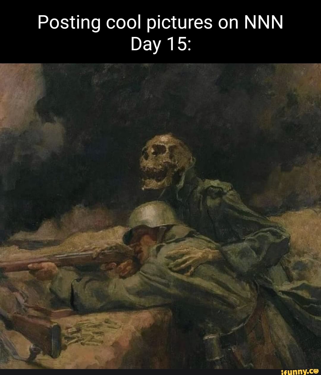 Солдат и смерть картина