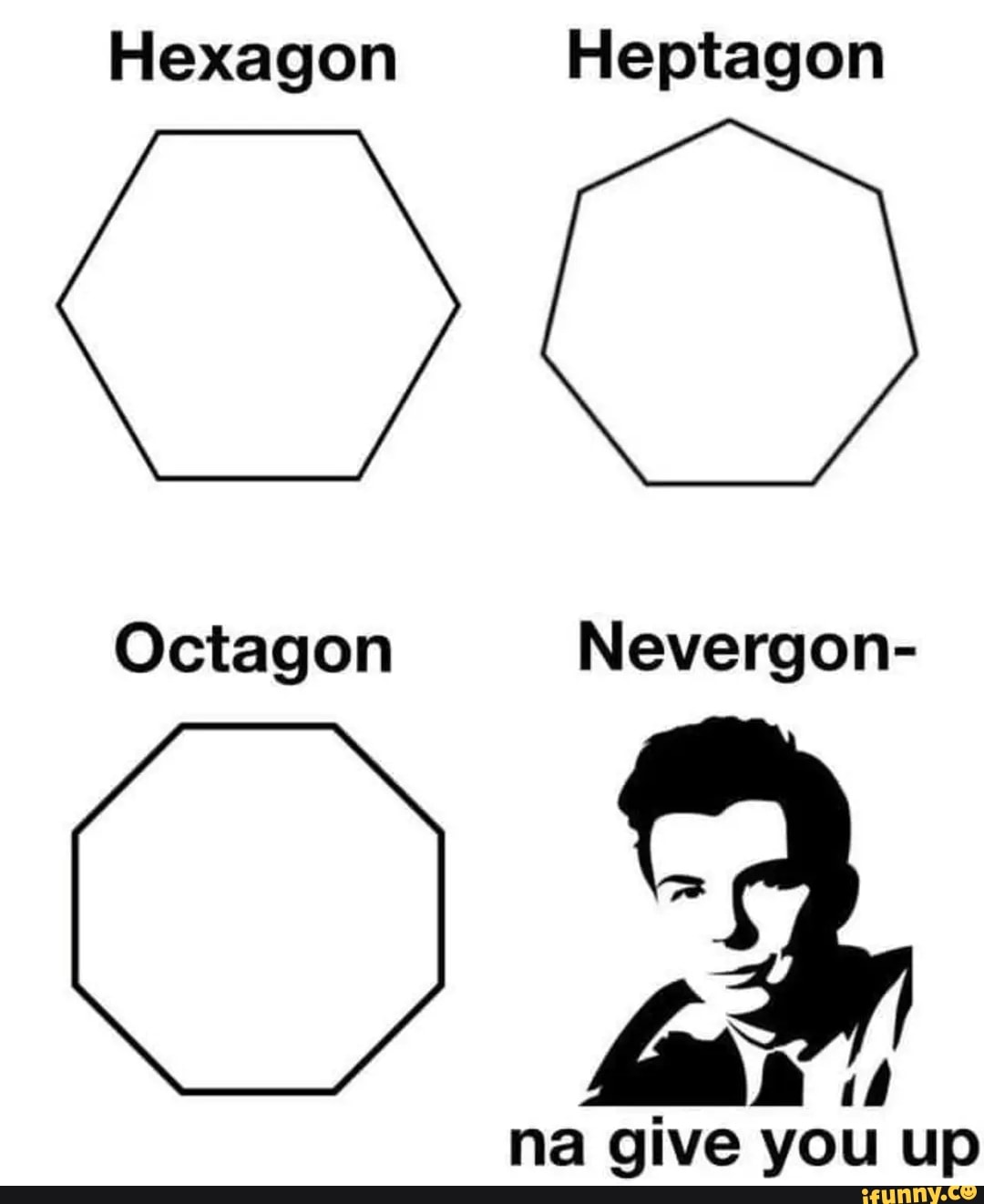 Hexagon Heptagon Octagon Nevergon- OB na give you up - seo.title