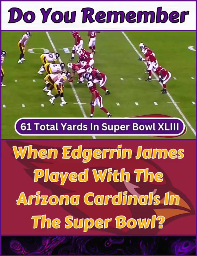 Do You Remember Edgerrin James In The Super Bowl With The Arizona