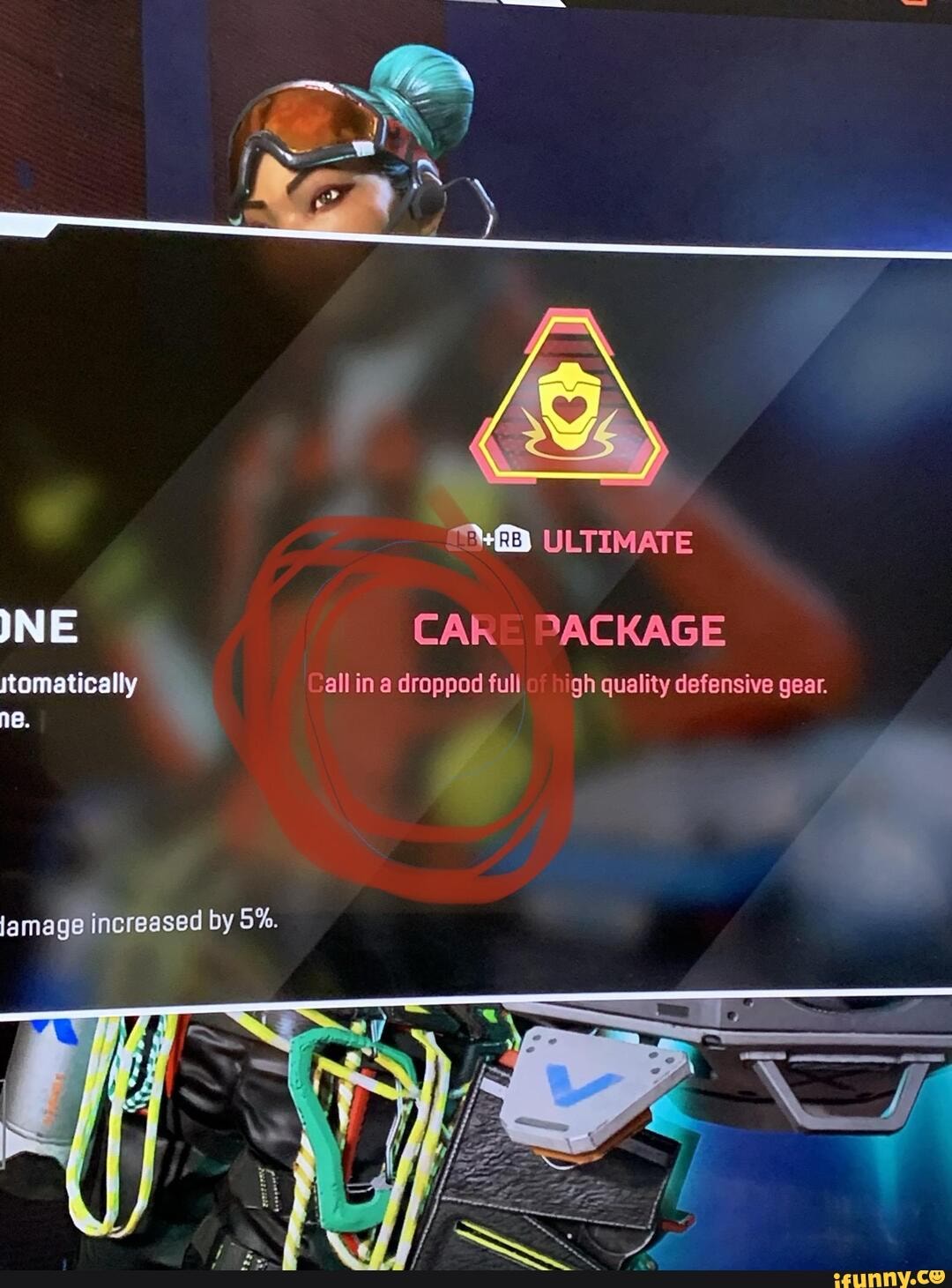 INE CARE PACKAGE
a
I Call ina droppod full
high quality defensive gear.