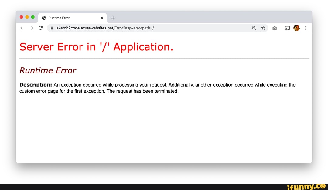 Runtime application error. Ошибка сервера. Runtime Error. Occurred перевод. Runtime Error at -1 0.