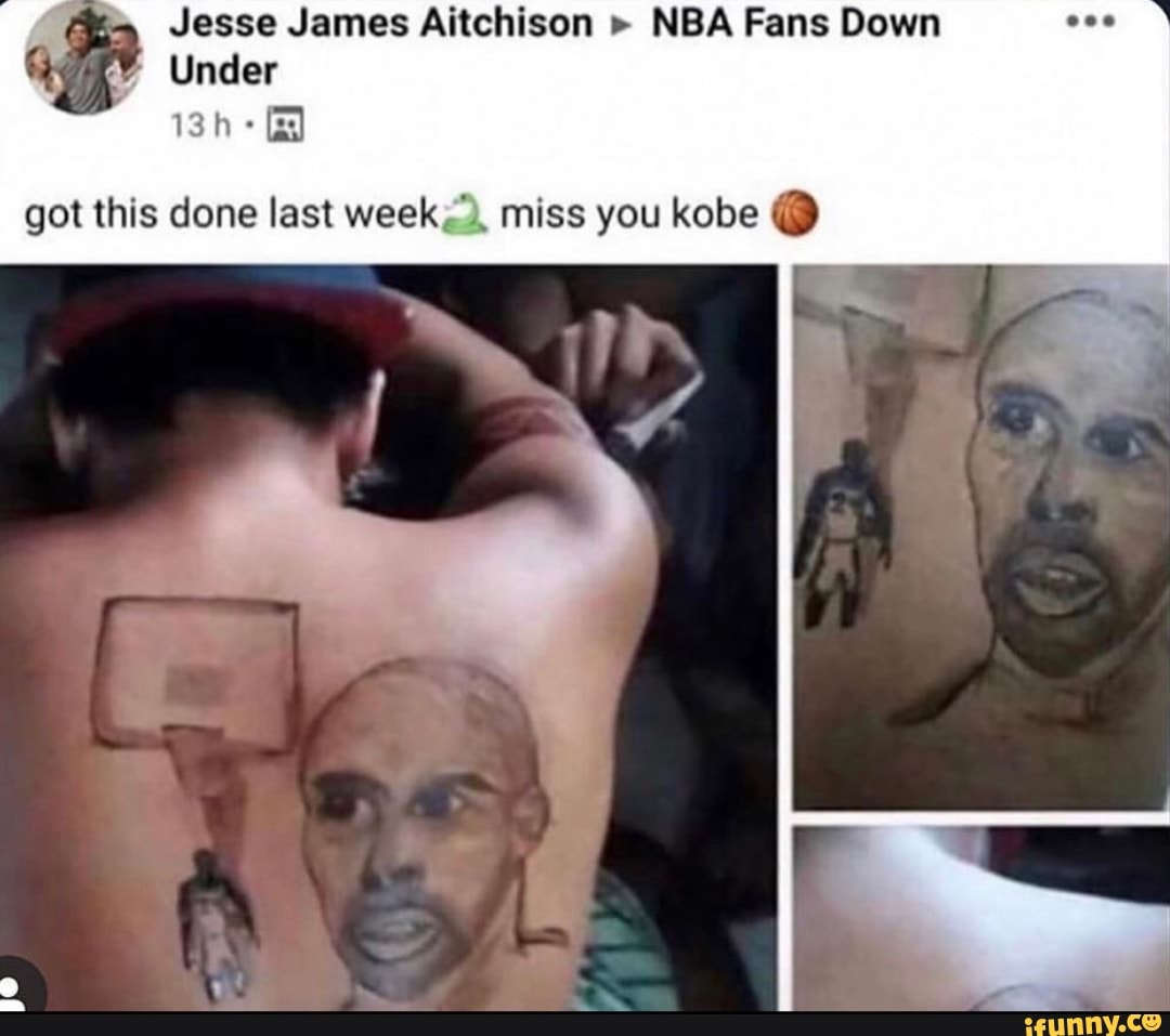 Jesse James Aitchison NBA Fans Down.