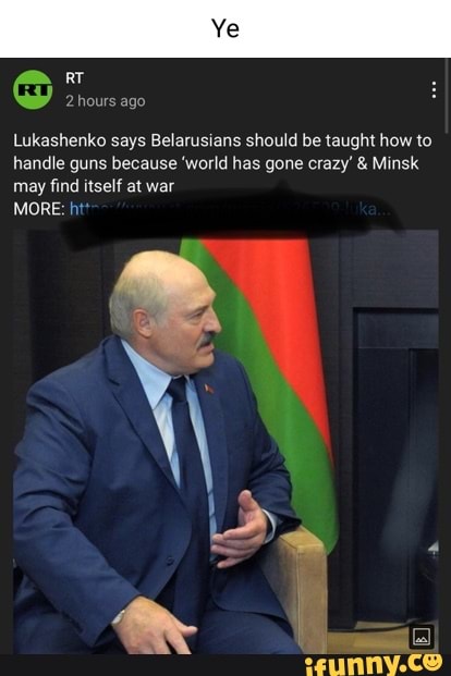 Lukashenko Memes Best Collection Of Funny Lukashenko Pictures On Ifunny 4464