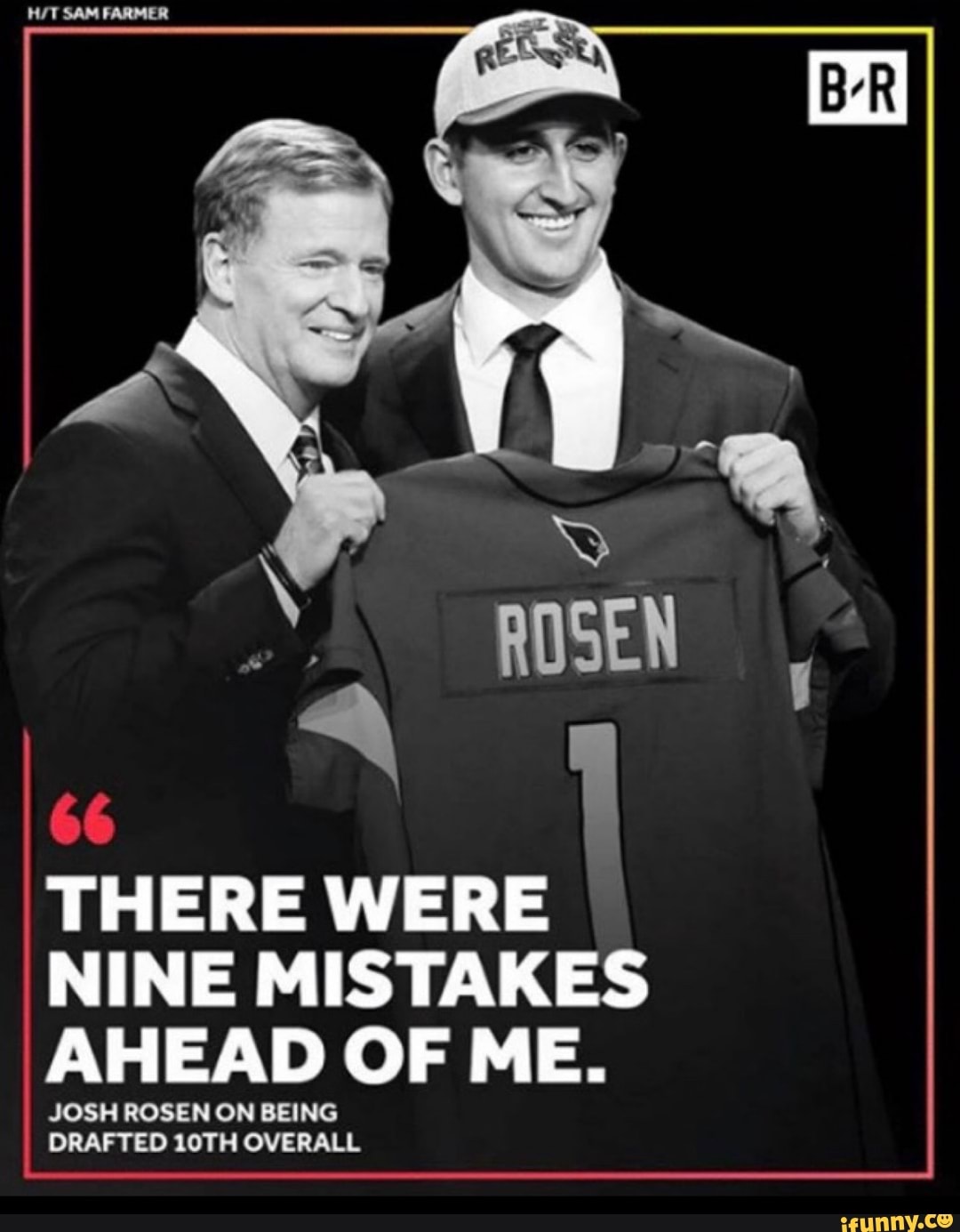 NFL draft Winners and Losers: Josh Rosen fired up after 'nine mistakes'  before he was picked