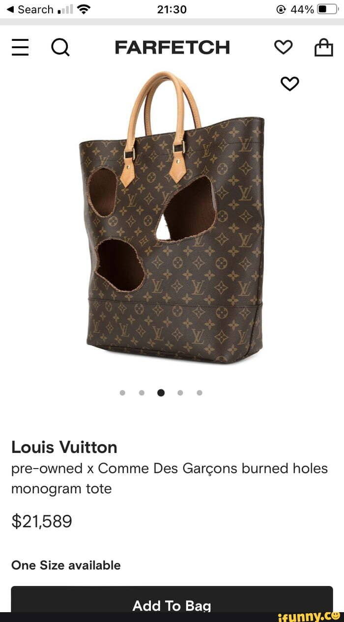 Louis Vuitton at COMME des GAR ONS