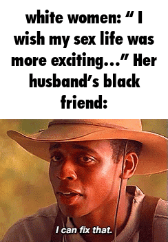 White women: "I wish my sex life was more exciting..." Her husband's
