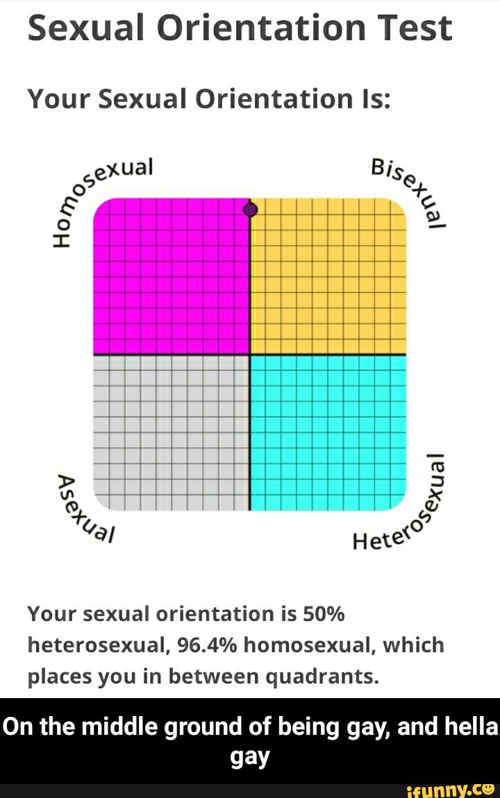 Sexual Orientation Test Your Sexual Orientation Is E Your