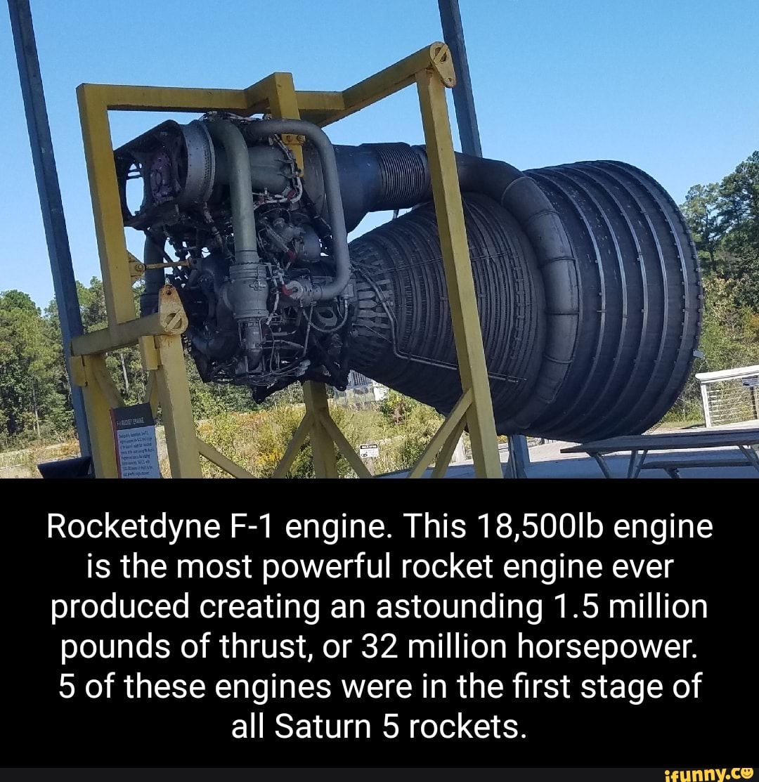Rocketdyne engine. This 18,500Ib engine is the most powerful rocket