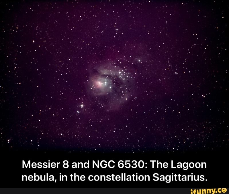 Messier 8 and NGC 6530: The Lagoon nebula, in the constellation Sagittarius. - Messier 8 and NGC 6530: The Lagoon nebula, in the constellation Sagittarius.