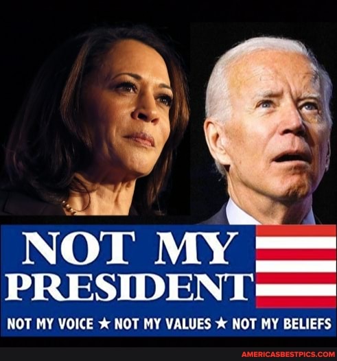 NOT MY PRESIDENT
NOT MY VOICE NOT MY VALUES NOT MY BELIEFS