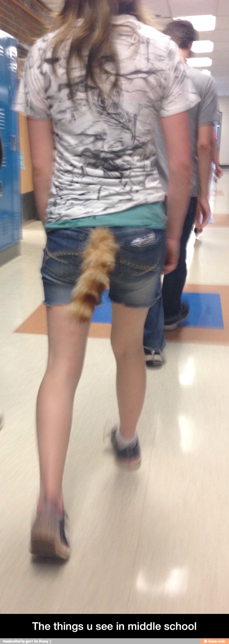 The things u see in middle school