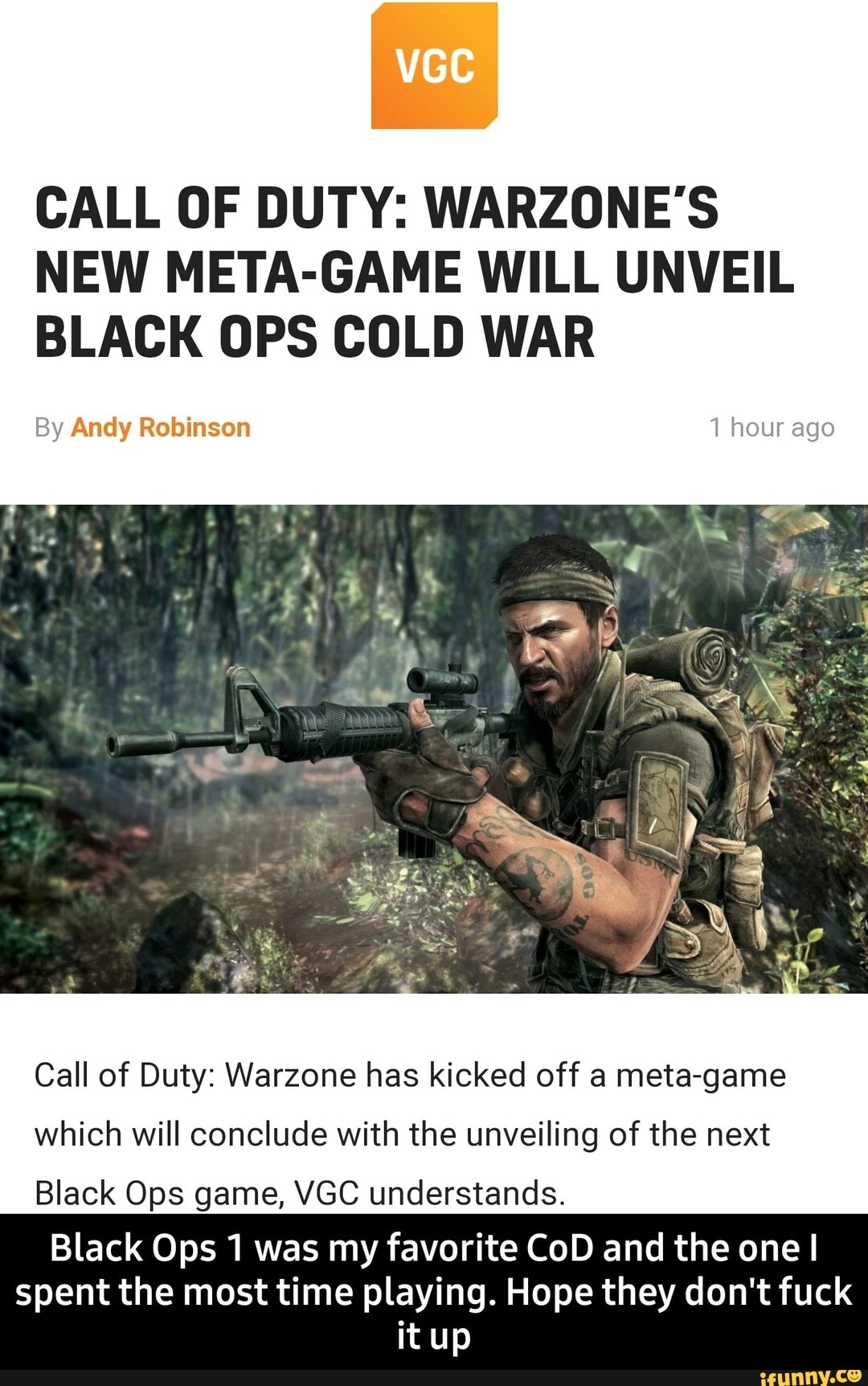 CALL OF DUTY WARZONE'S NEW METAGAME WILL UNVEIL BLACK OPS COLD WAR By
