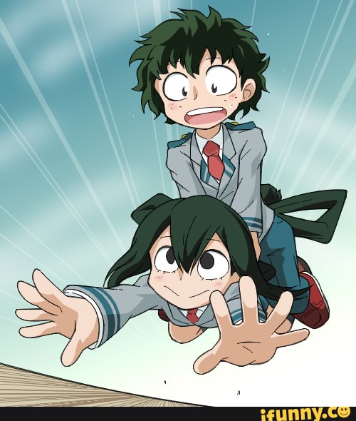 mha, bnha, midotsuyu, tsuyu_x_deku