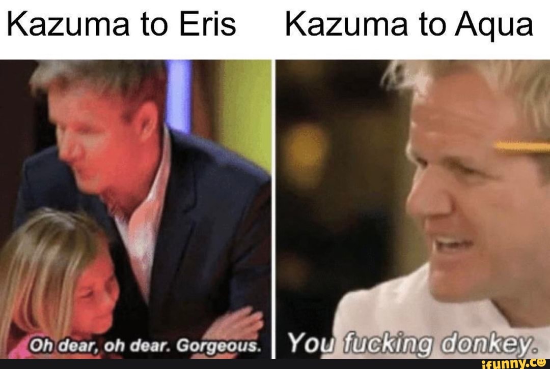 Kazuma to Eris Kazuma to Aqua