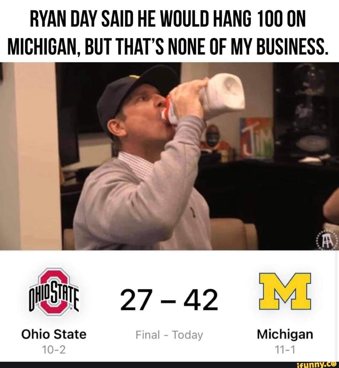 What We Learned From Ohio State's Loss To Michigan, image size:1080x1174