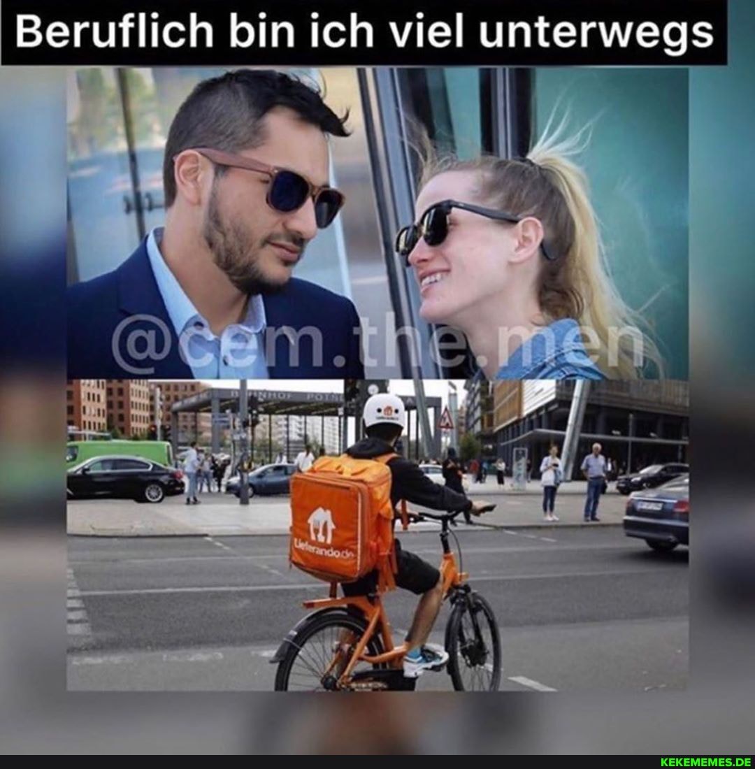 Beruflich bin ich viel unterwegs