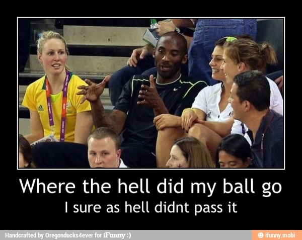 Where the hell did my ball go
I sure as hell didnt pass it - Where the hell did my ball go
I sure as hell didnt pass it