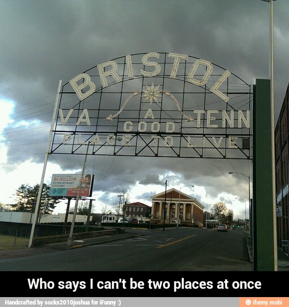 Who says I can't be two places at once - Who says I can't be two places at once