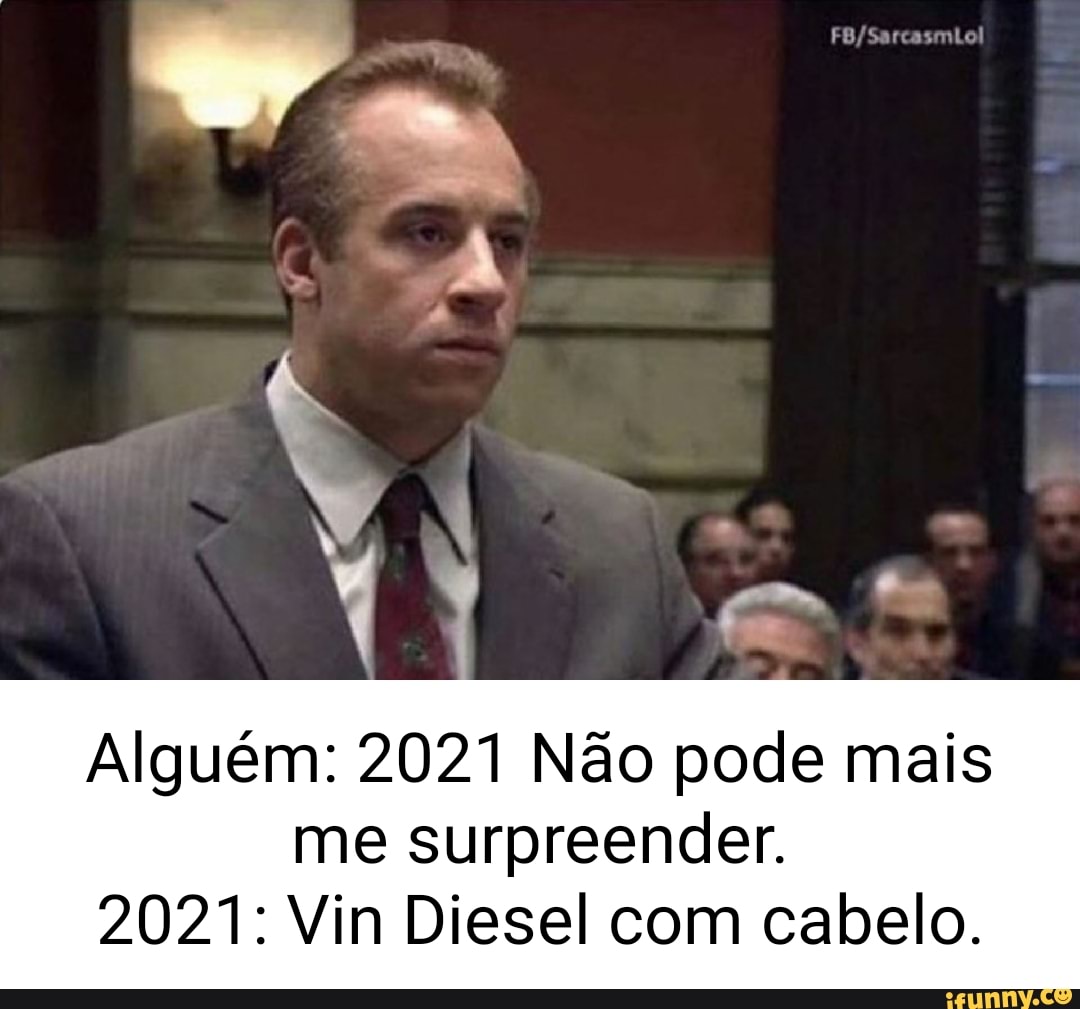 Vin diesel de cabelo