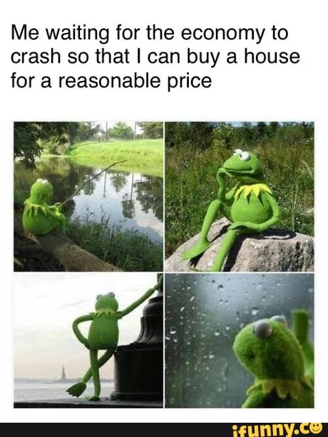 should i wait for the market to crash to buy a house