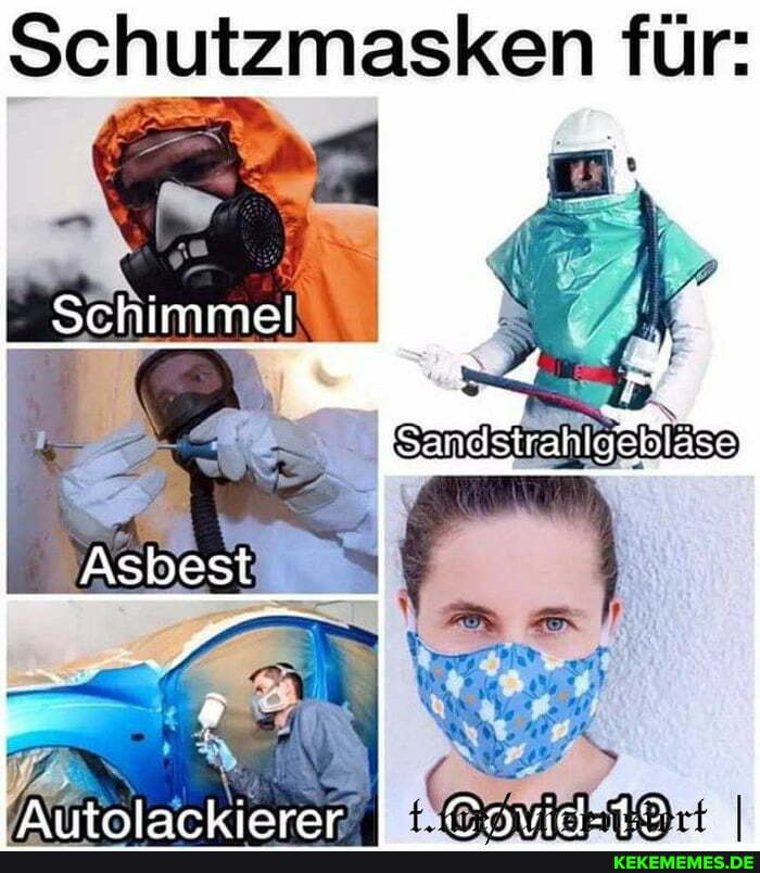 Schutzmasken für:
Schimmel
Anttrrlarkisrar