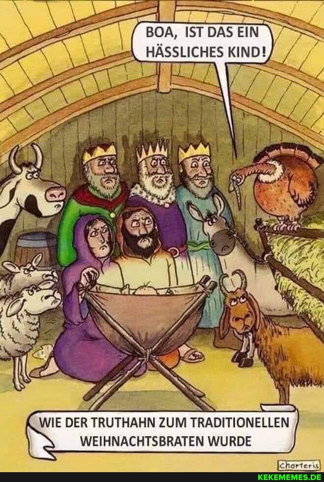 BOA, ISTDASEIN
DEN >
27 -
WIE DER TRUTHAHN ZUM TRADITIONELLEN BRATEN WURDE