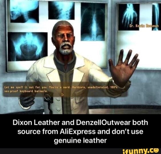Dixon Leather and DenzellOutwear both
source from AliExpress and don't use
genuine leather - Dixon Leather and DenzellOutwear both source from AliExpress and don’t use genuine leather