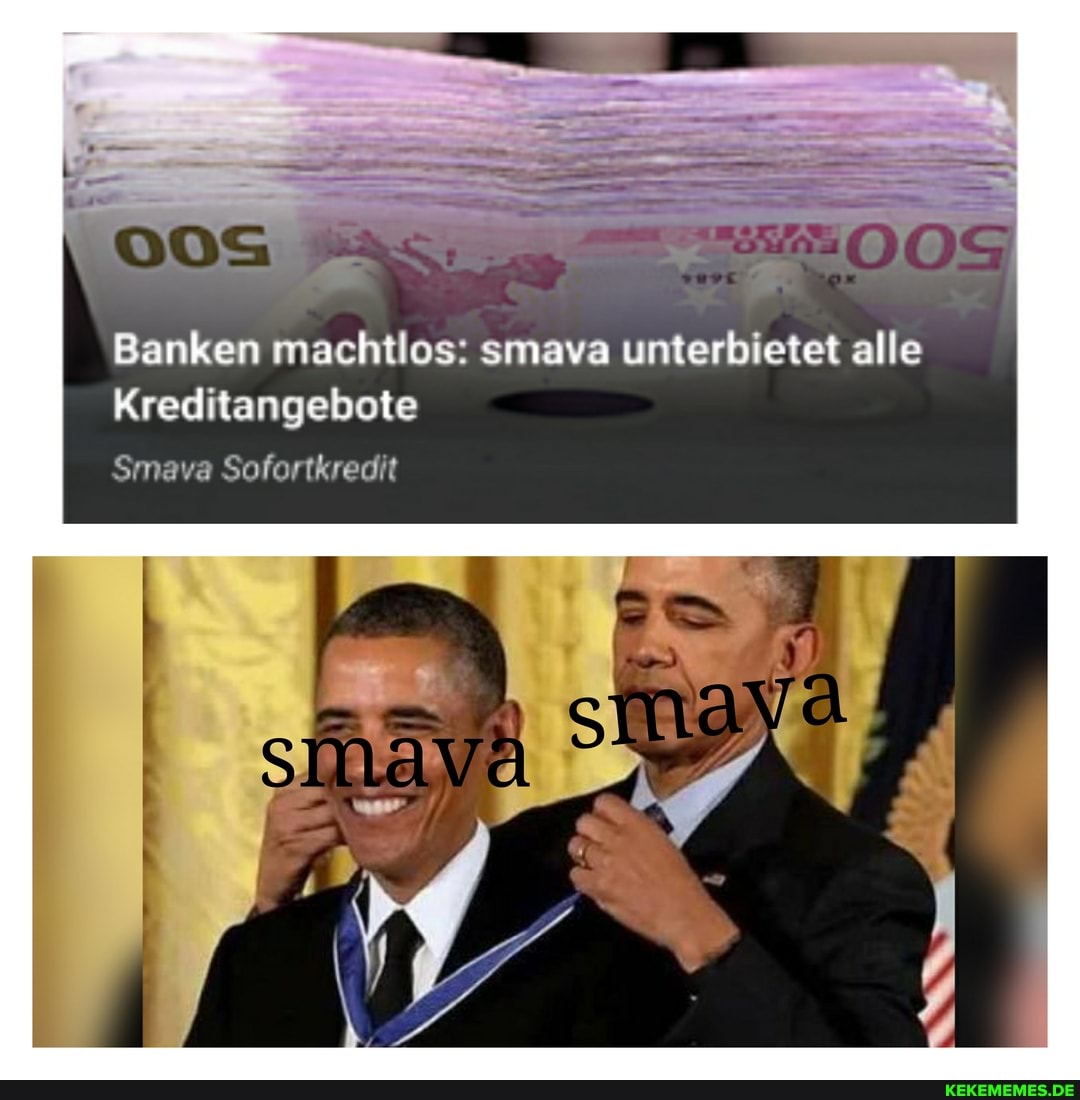 Banken machtlos: smava unterbietet alle
Kreditangebote
Smava Sofortkredit