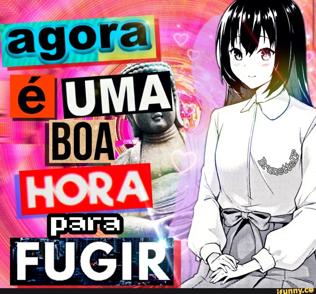 animes, shitpost, comentarios, edit, original, fugir, coletivo