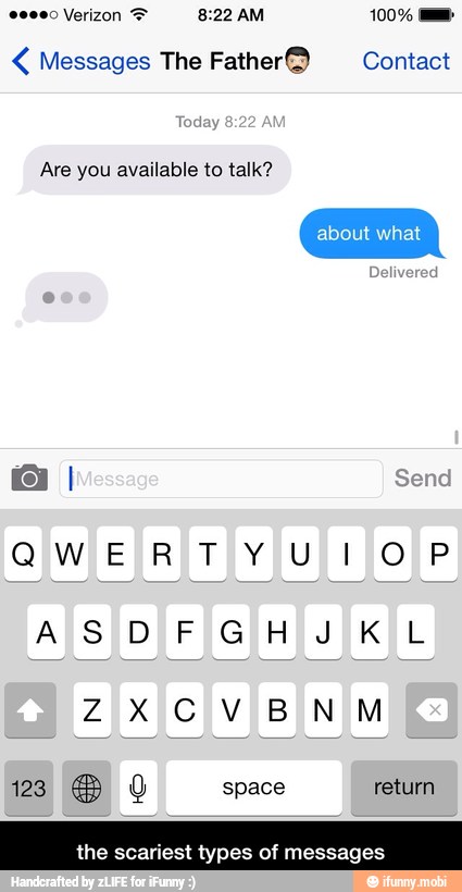 Messages The Father Contact
13 BH 0 space return
scariest types of messages - the scariest types of messages