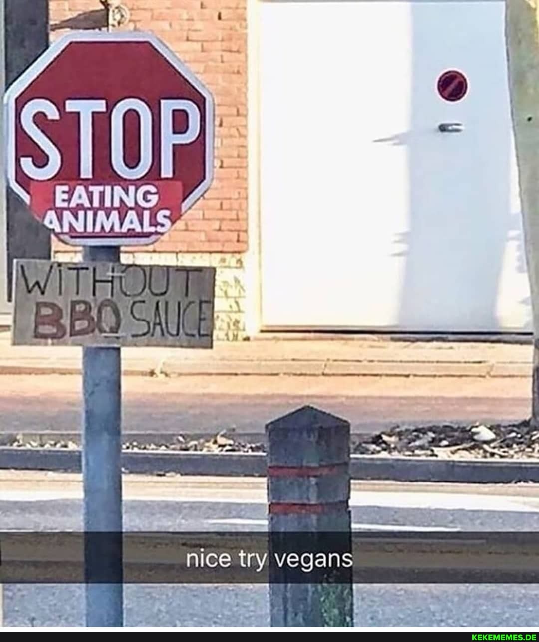 nice tryI vegans