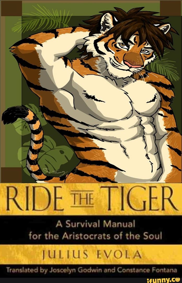 Тайгер читать. Оседлать тигра. Тигр Эволы. Эвола оседлать тигра. Ride the Tiger.