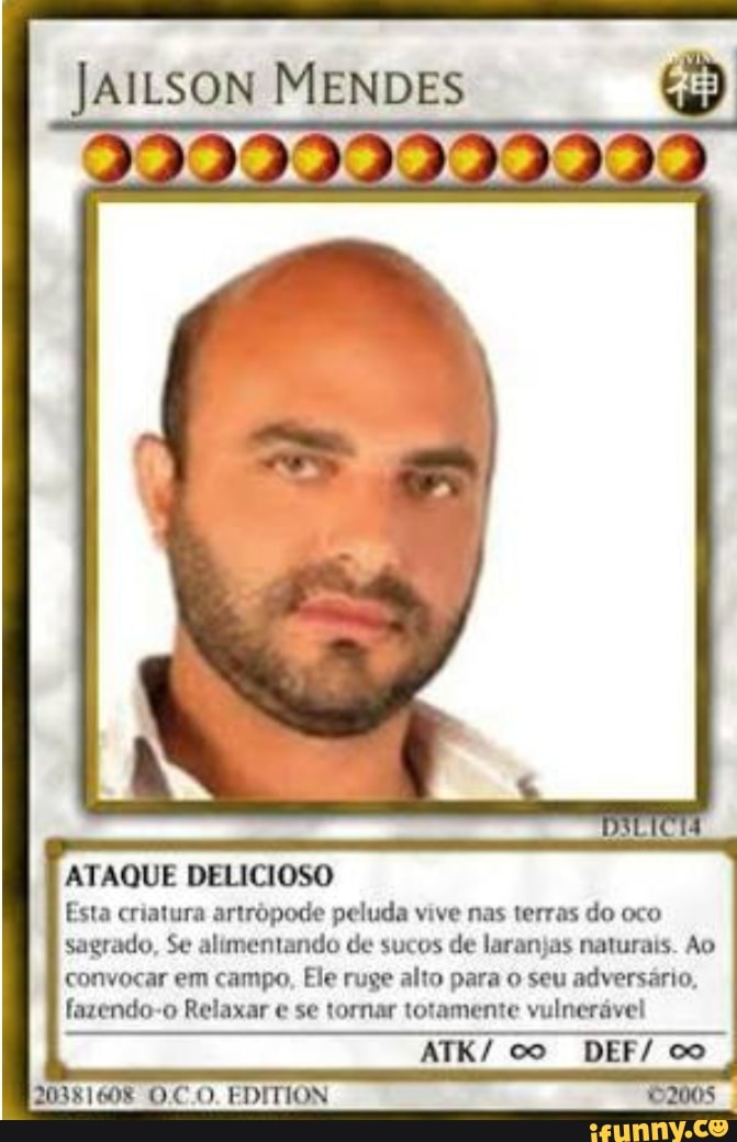 ATAQUE DELICIOSO
Esta criatura artrópode peluda vive nas terras do oco
sagrado, Se alimentando de sucos de laranjas naturais. Ao
convocar em campo, Ele ruge alto para o seu adversário,
fazendo-o Relaxar e se tornar totamente vulnerável
20381608 00.0. EDITION