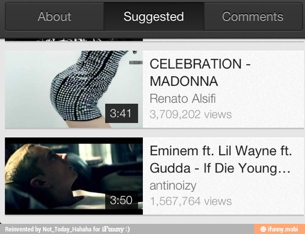 CELEBRATION MADONNA
Renato Alsifi
Eminem ft. Lil Wayne ft.
antinoizy