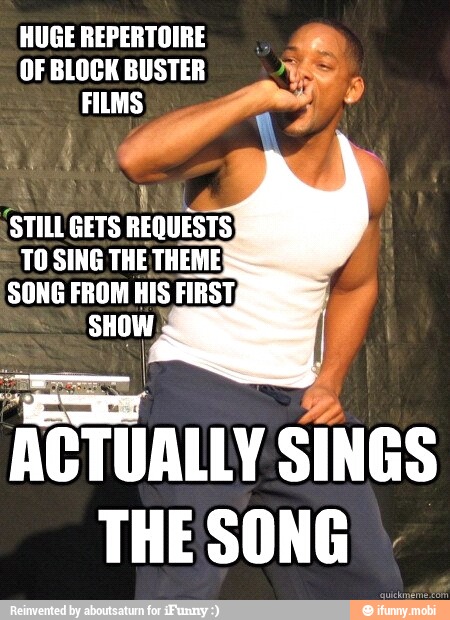 HUGE REPERTOIRE
OF BLOCK BUSTER
ACTUALLY SINGS