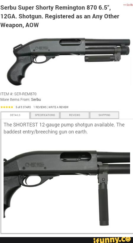 remington 870 super shorty