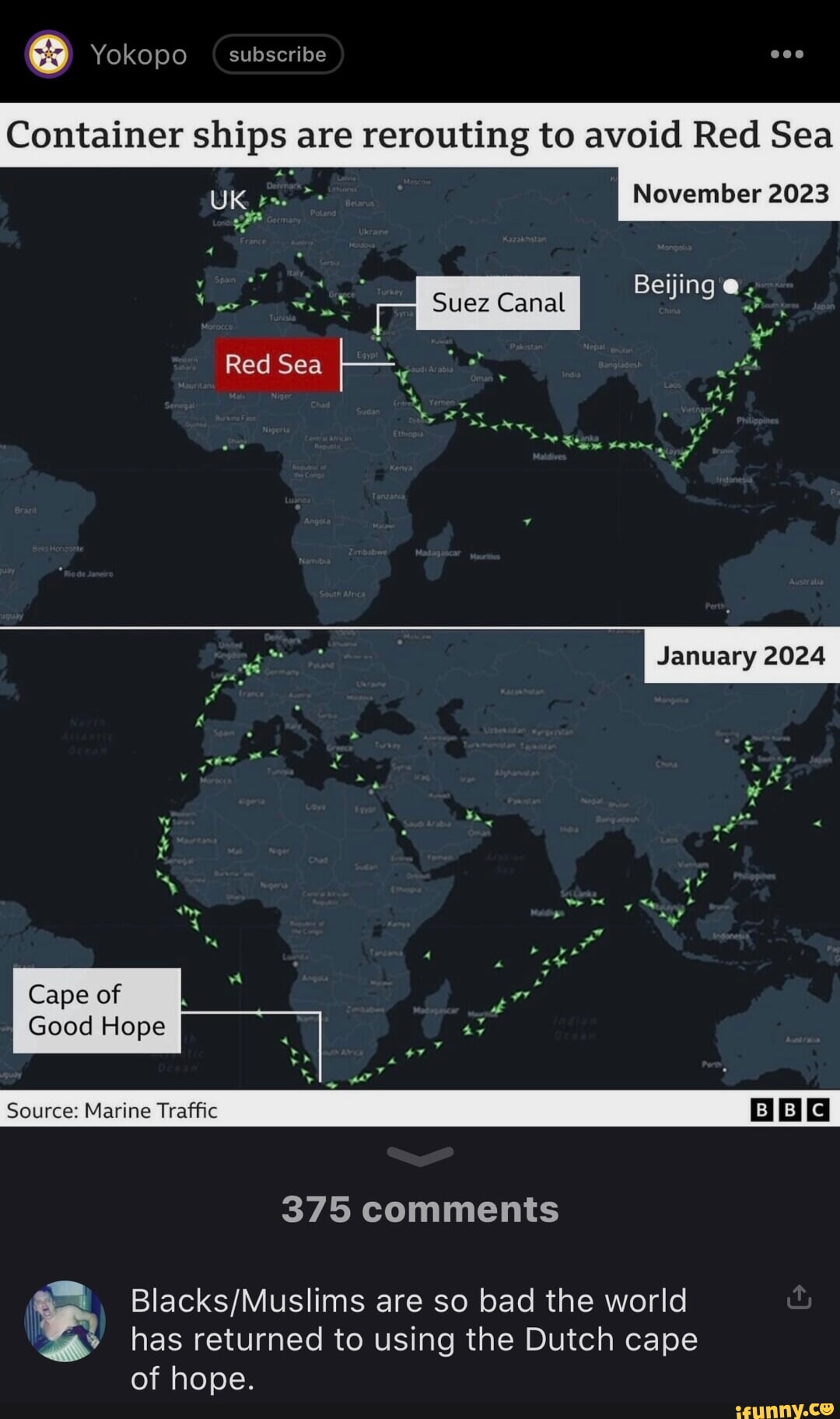 Container Ships Are Rerouting To Avoid Red Sea November 2023 Suez Canal   F64f41067cc0b31eda20ff82f1f2d7f96dbcca46e0d5099872ee0223dba5df13 1 