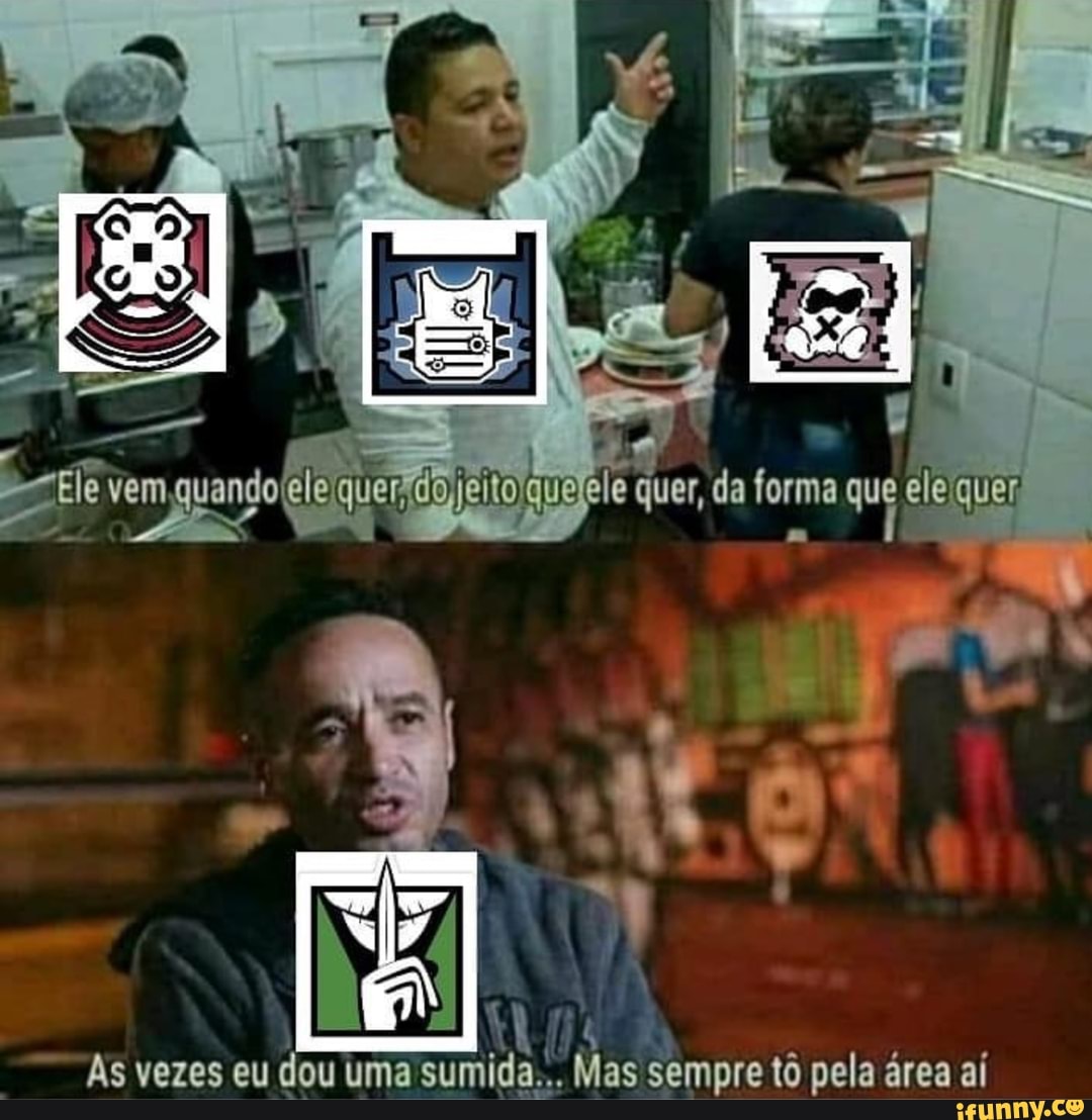 As vezes eu dou uma sumida... Mas sempre tô pela área aí