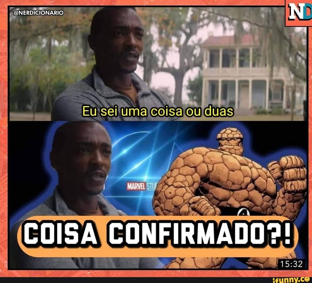 COISA CONFIRMADOS!