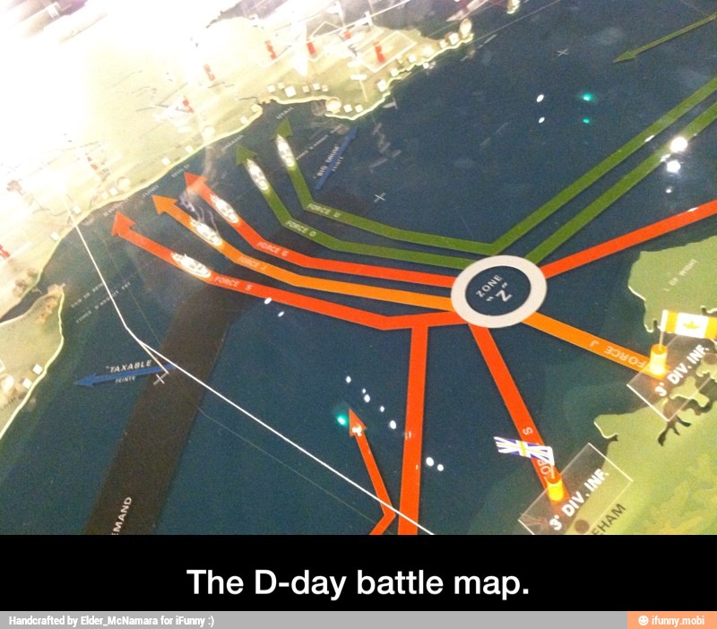 The Dday battle map. The Dday battle map. )