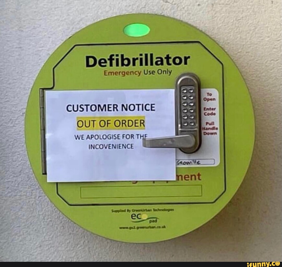 Defibrillator memes. Best Collection of funny Defibrillator pictures on iFunny